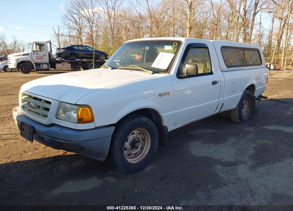 2002 FORD RANGER EDGE/XL/XLT VIN: 1FTYR10U62TA25696