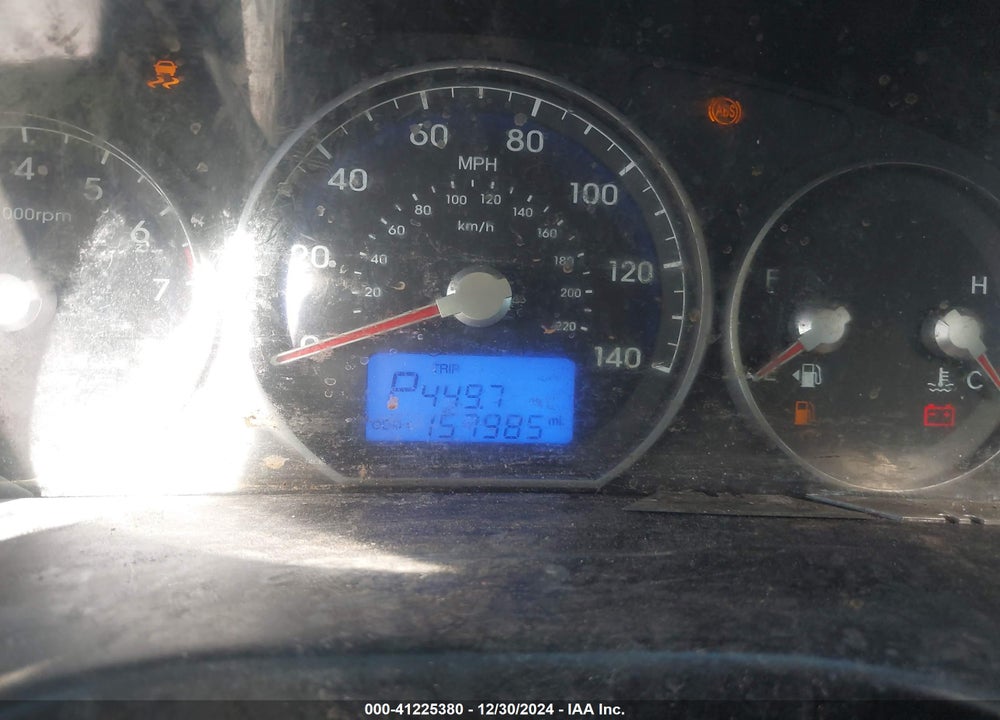 2010 HYUNDAI SANTA FE GLS VIN: 5NMSG3AB7AH391655