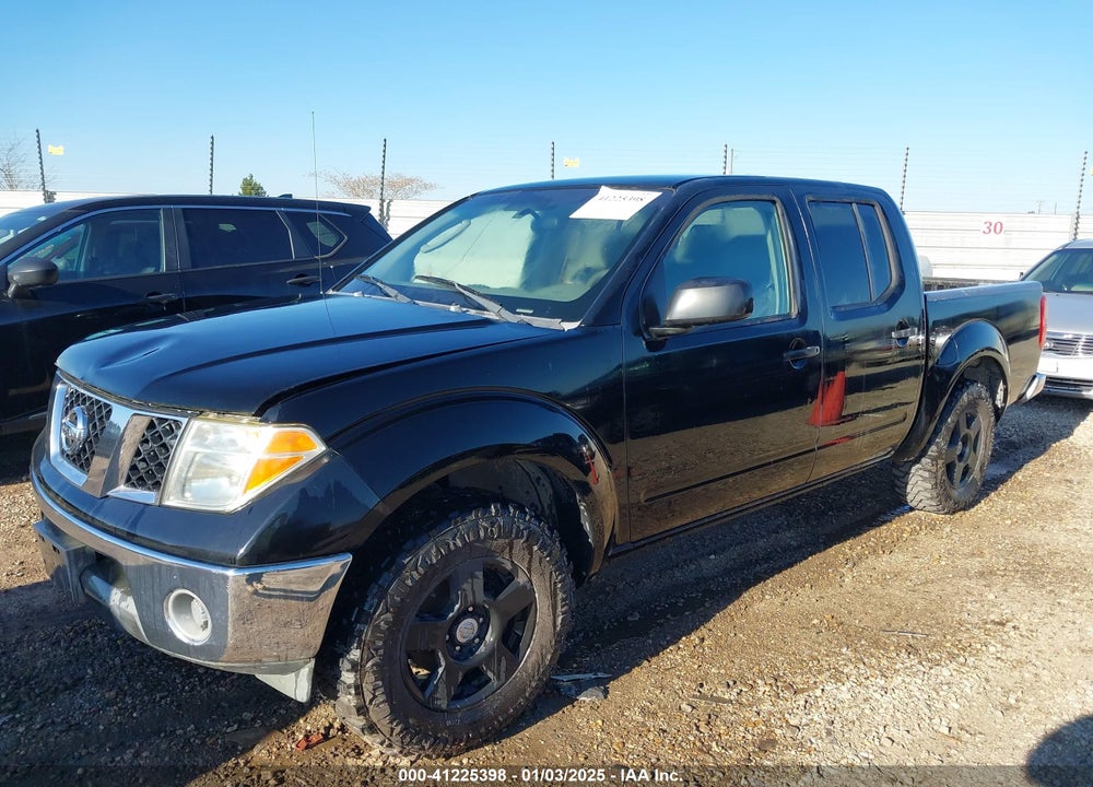 2008 NISSAN FRONTIER VIN: 1N6AD07W38C407627