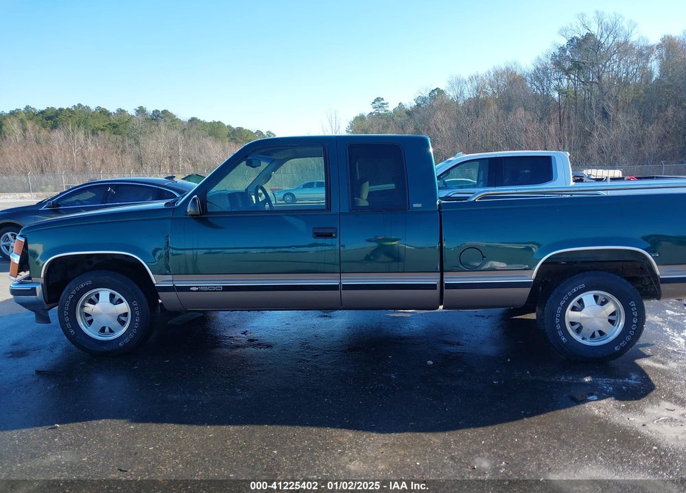 1997 CHEVROLET C1500 FLEETSIDE VIN: 2GCEC19R4V1236781