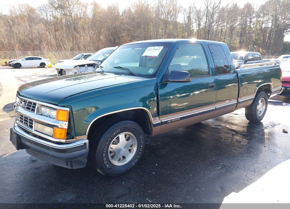 1997 CHEVROLET C1500 FLEETSIDE VIN: 2GCEC19R4V1236781