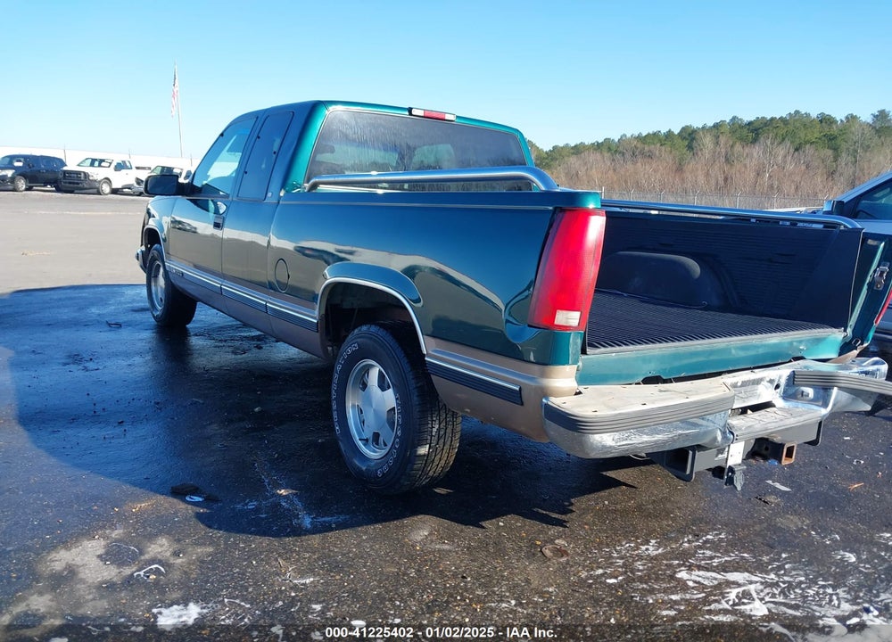 1997 CHEVROLET C1500 FLEETSIDE VIN: 2GCEC19R4V1236781