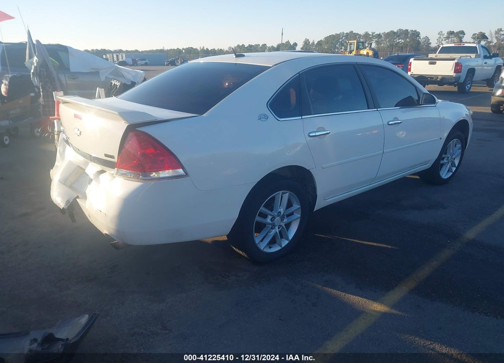 2008 CHEVROLET IMPALA LTZ VIN: 2G1WU583781195534