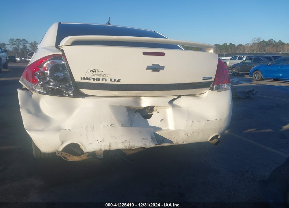 2008 CHEVROLET IMPALA LTZ VIN: 2G1WU583781195534