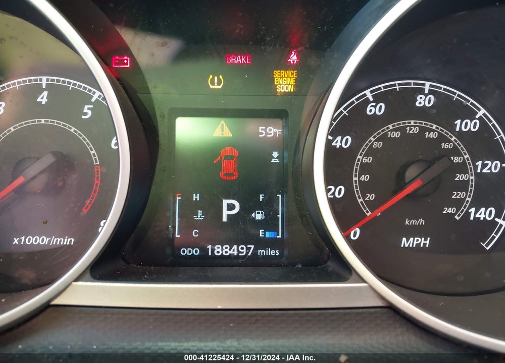 2011 MITSUBISHI OUTLANDER SE VIN: JA4AS3AW9BU017176