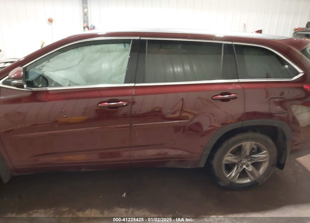 2019 TOYOTA HIGHLANDER LIMITED/PLATINUM VIN: 5TDDZRFH6KS734201