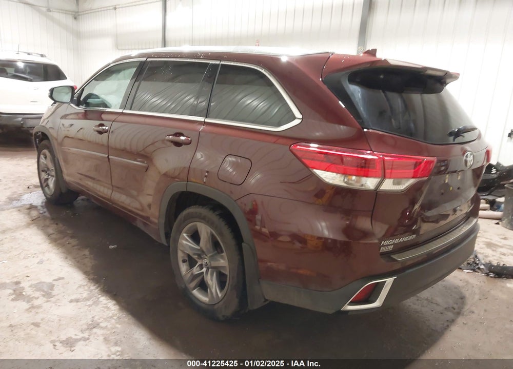 2019 TOYOTA HIGHLANDER LIMITED/PLATINUM VIN: 5TDDZRFH6KS734201