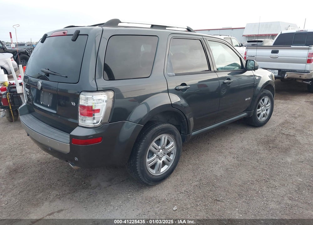 2008 MERCURY MARINER PREMIER VIN: 4M2CU87158KJ27075