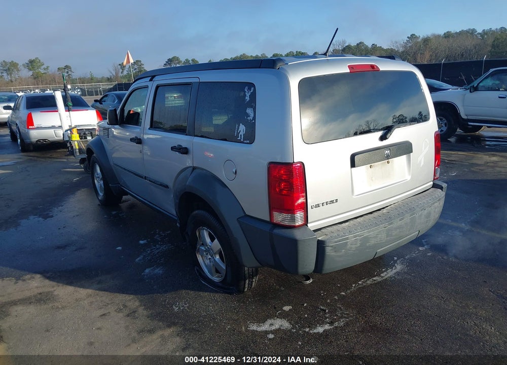 2007 DODGE NITRO SXT VIN: 1D8GT28K07W644467