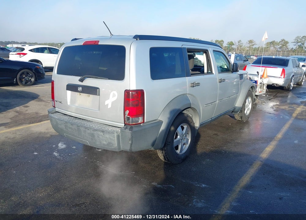 2007 DODGE NITRO SXT VIN: 1D8GT28K07W644467