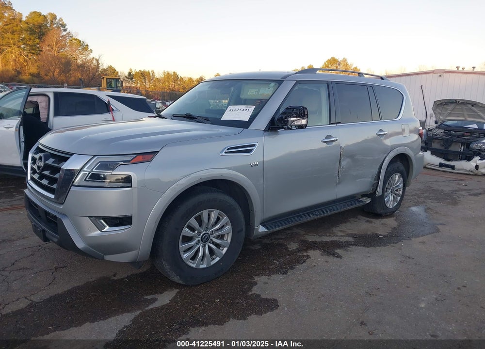 2021 NISSAN ARMADA VIN: JN8AY2AD6M9660348