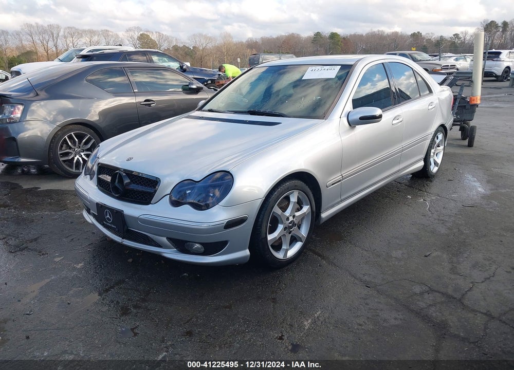 2007 MERCEDES-BENZ C 230 VIN: WDBRF52H67F918184