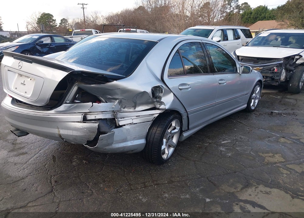 2007 MERCEDES-BENZ C 230 VIN: WDBRF52H67F918184