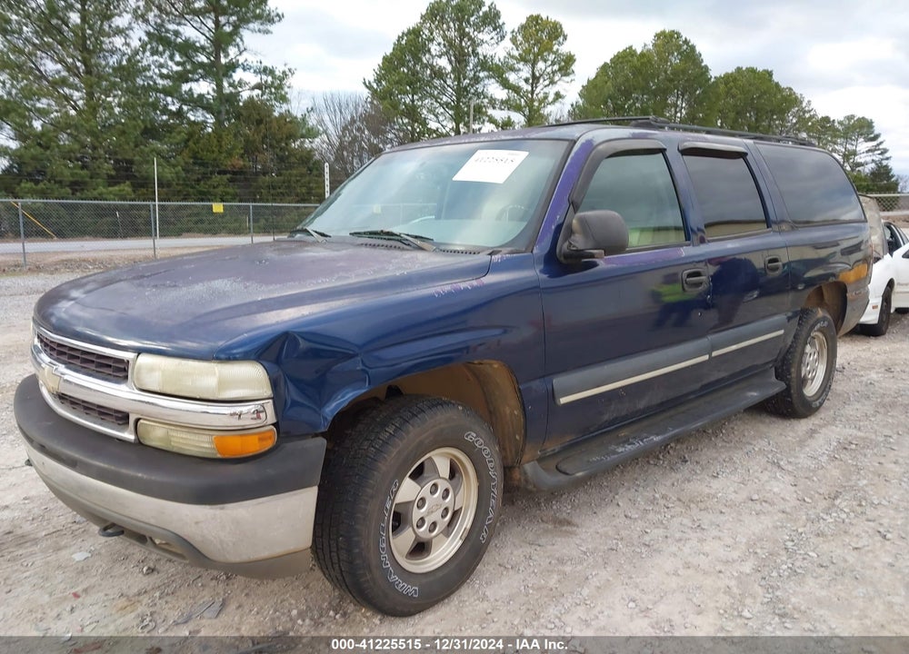 2002 CHEVROLET SUBURBAN 1500 LS VIN: 3GNEC16T12G289951