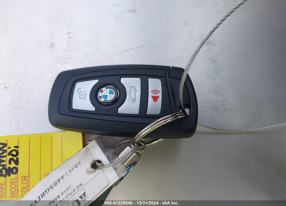 2018 BMW 320I VIN: WBA8A9C53JAH14485