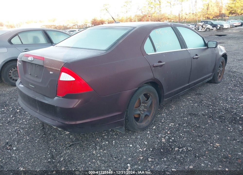2011 FORD FUSION SE VIN: 3FAHP0HA6BR102181