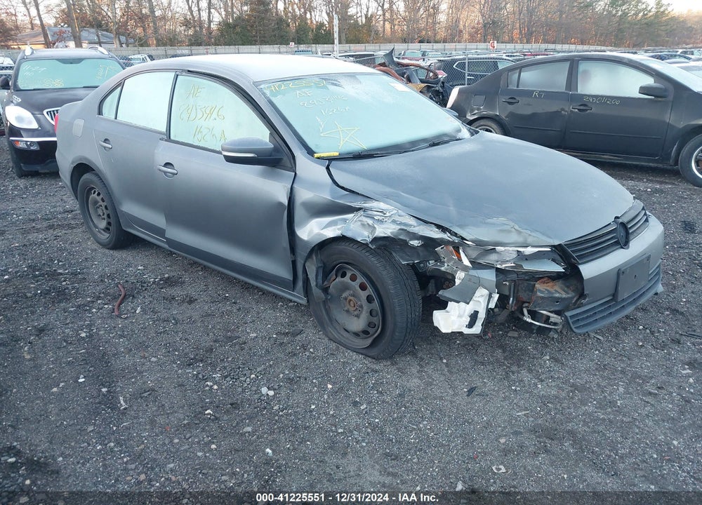 2012 VOLKSWAGEN JETTA 2.5L SE VIN: 3VWDP7AJ6CM338952