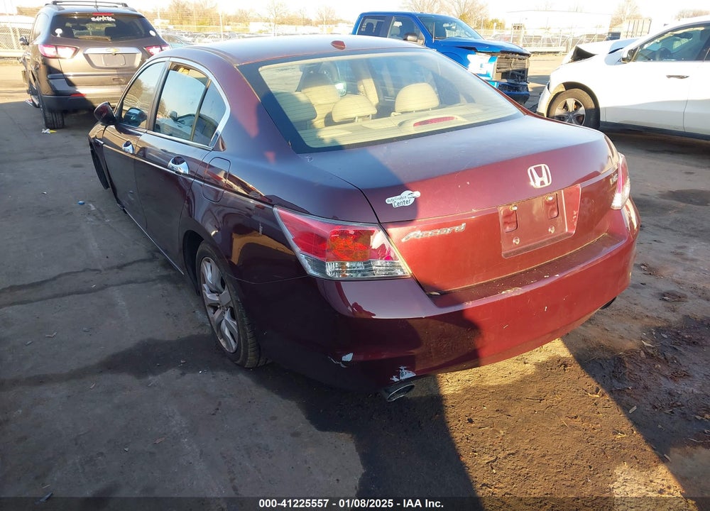 2009 HONDA ACCORD VIN: 1HGCP36899A050640