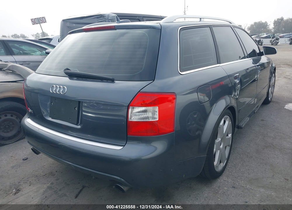 2005 AUDI S4 4.2 AVANT VIN: WAUXL68E55A048875
