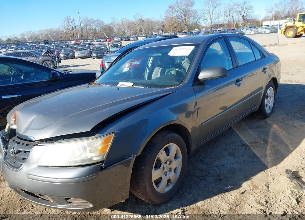 2009 HYUNDAI SONATA GLS VIN: 5NPET46C09H544004