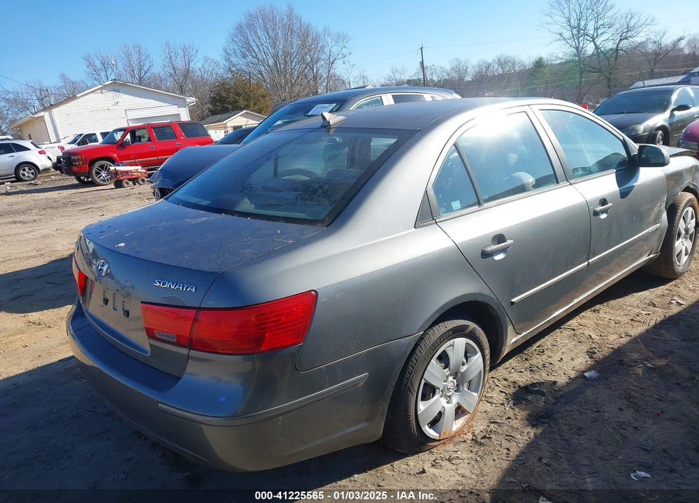 2009 HYUNDAI SONATA GLS VIN: 5NPET46C09H544004