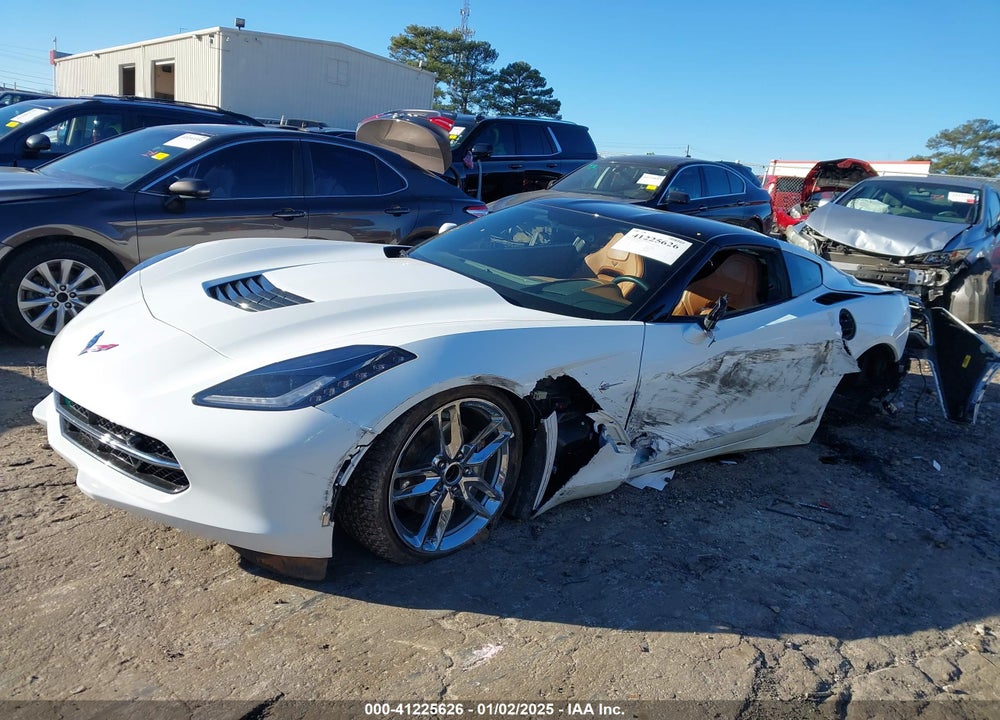 2018 CHEVROLET CORVETTE VIN: 1G1YF2D77J5104700
