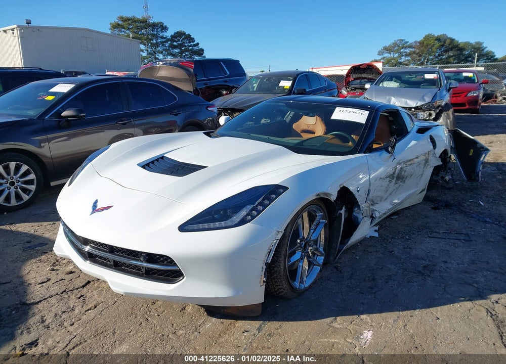 2018 CHEVROLET CORVETTE VIN: 1G1YF2D77J5104700