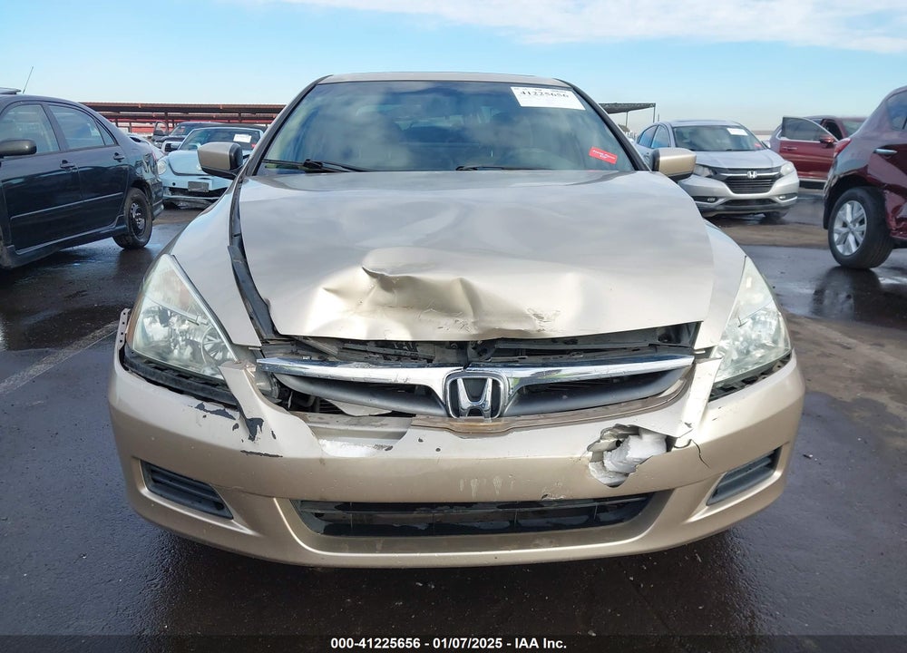 2007 HONDA ACCORD 2.4 EX VIN: 1HGCM56797A049593