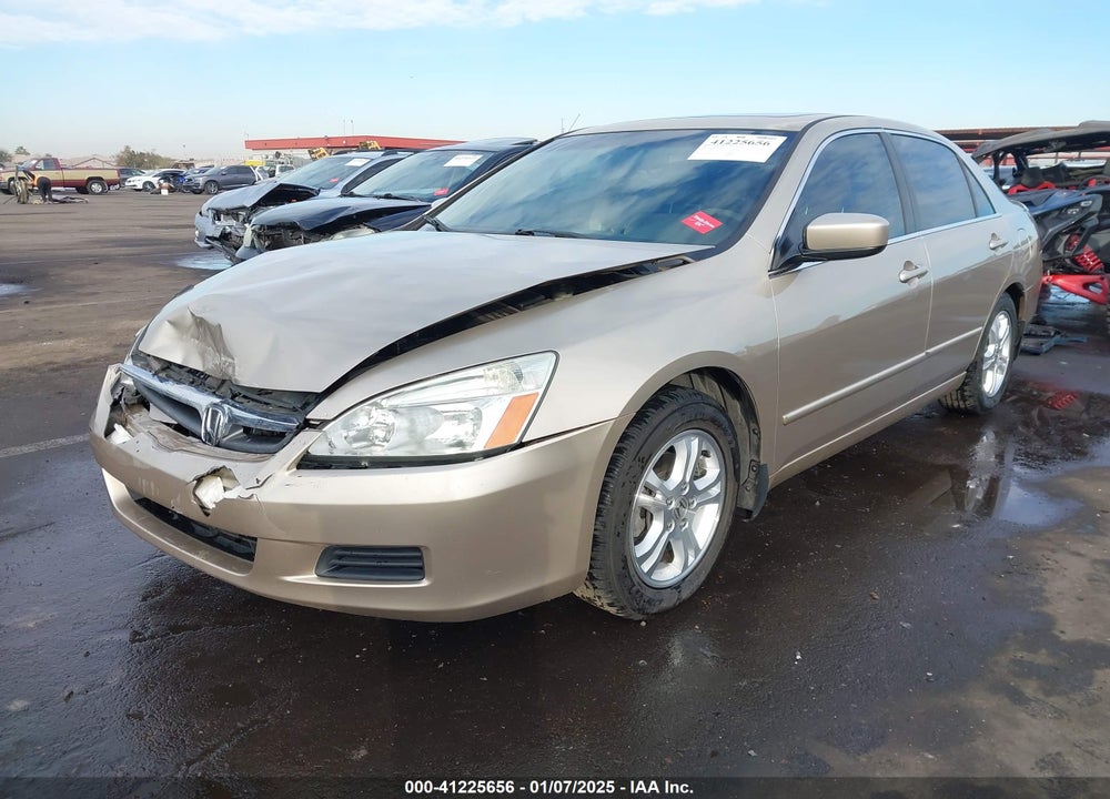 2007 HONDA ACCORD 2.4 EX VIN: 1HGCM56797A049593