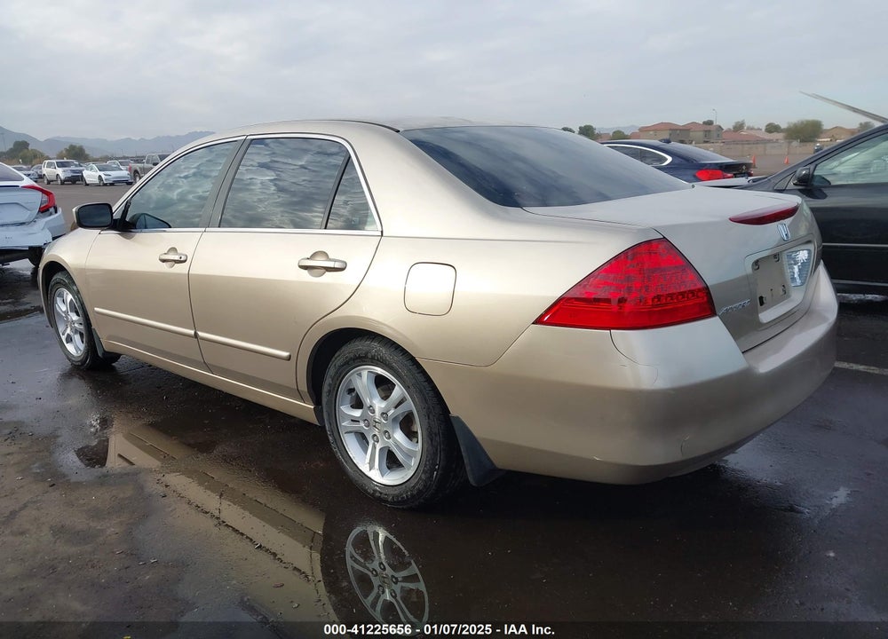 2007 HONDA ACCORD 2.4 EX VIN: 1HGCM56797A049593