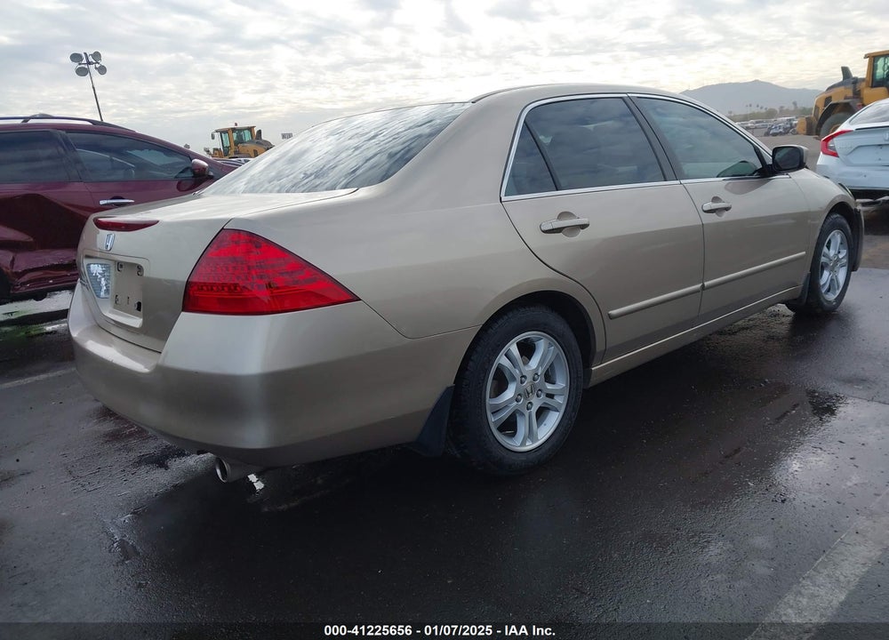 2007 HONDA ACCORD 2.4 EX VIN: 1HGCM56797A049593