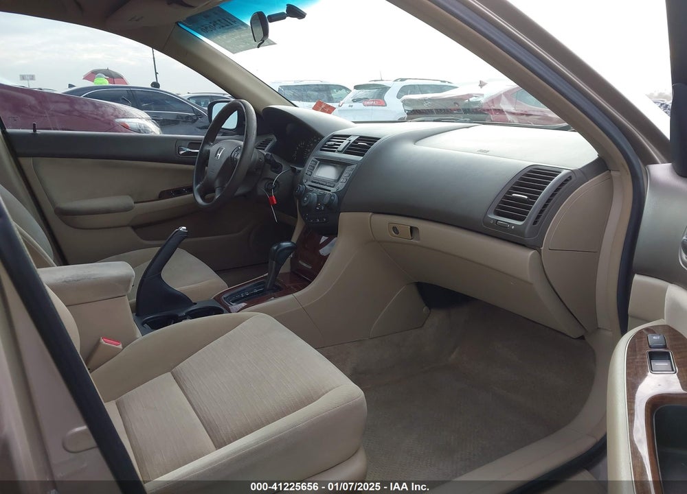 2007 HONDA ACCORD 2.4 EX VIN: 1HGCM56797A049593