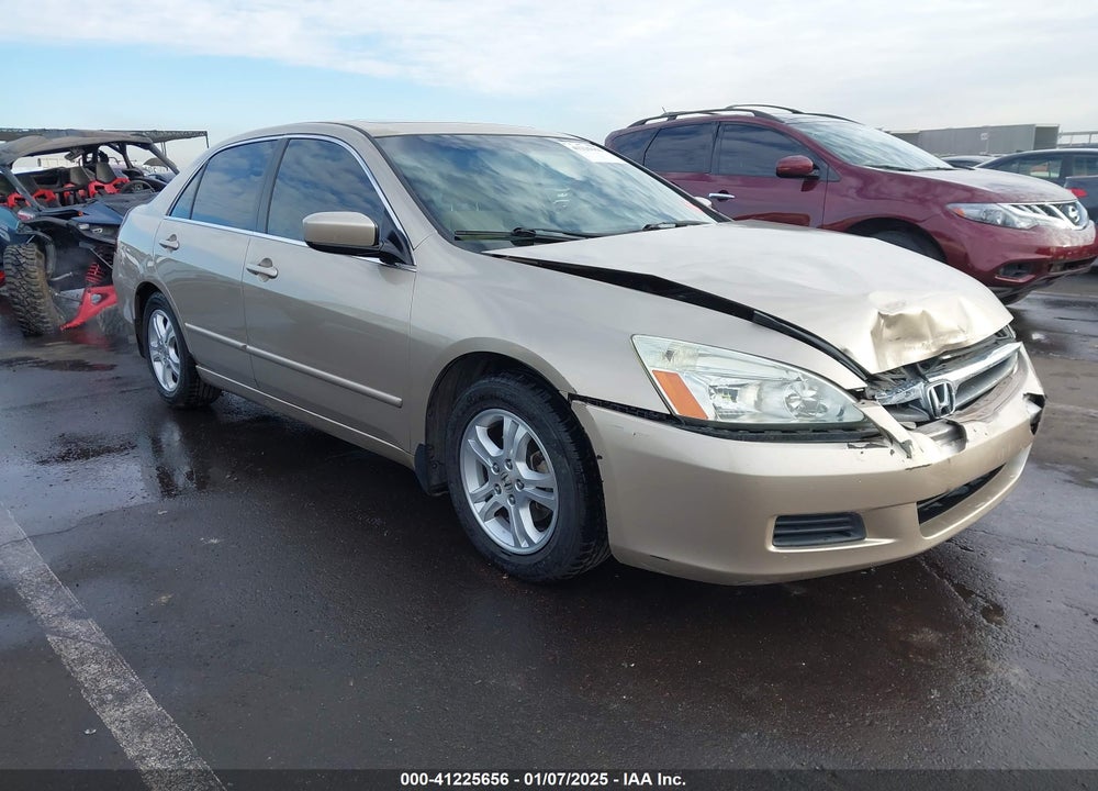 2007 HONDA ACCORD 2.4 EX VIN: 1HGCM56797A049593