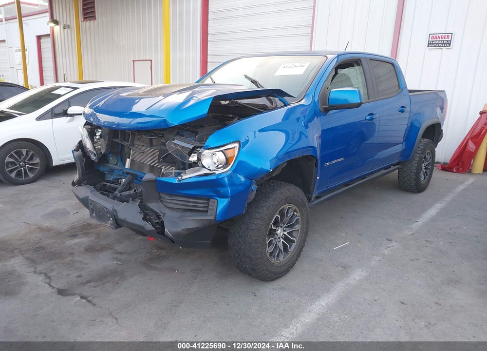 2021 CHEVROLET COLORADO VIN: 1GCGTEEN1M1192827