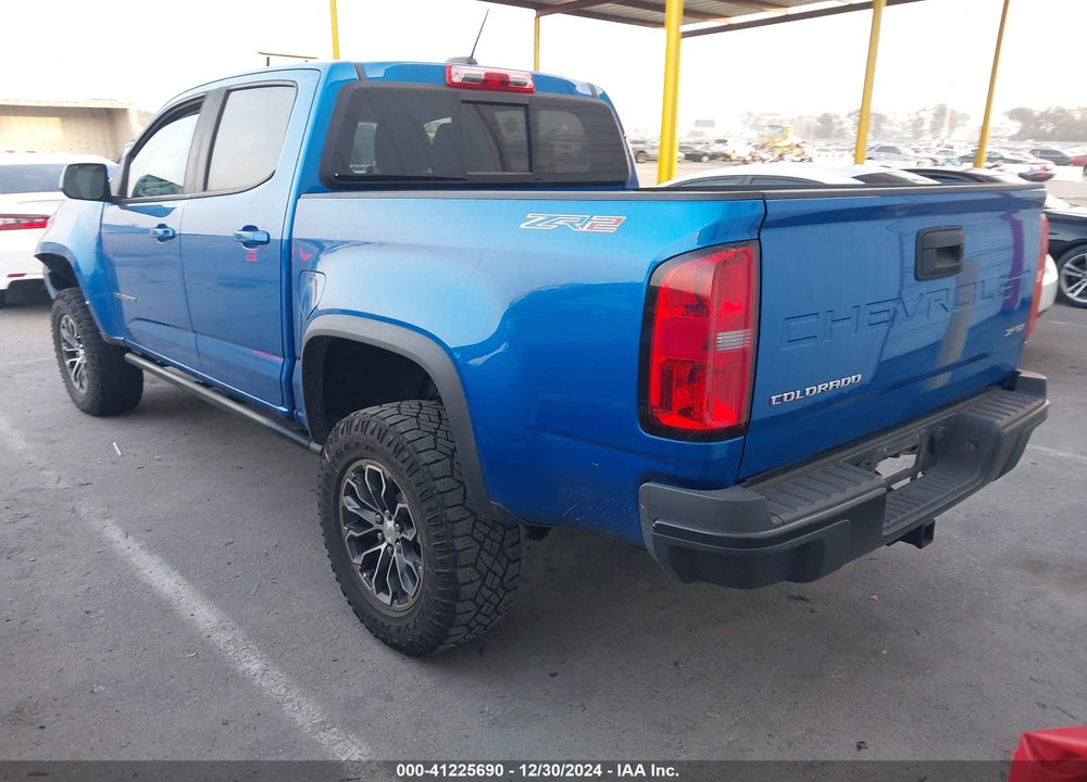 2021 CHEVROLET COLORADO VIN: 1GCGTEEN1M1192827