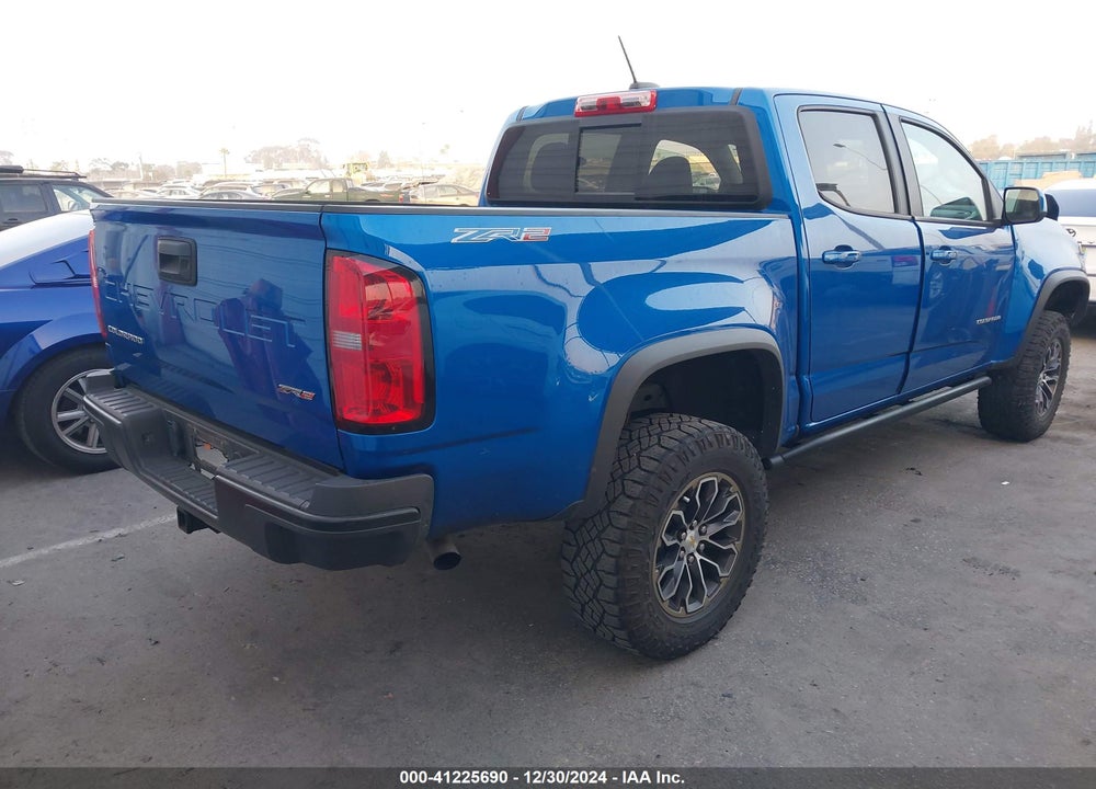 2021 CHEVROLET COLORADO VIN: 1GCGTEEN1M1192827