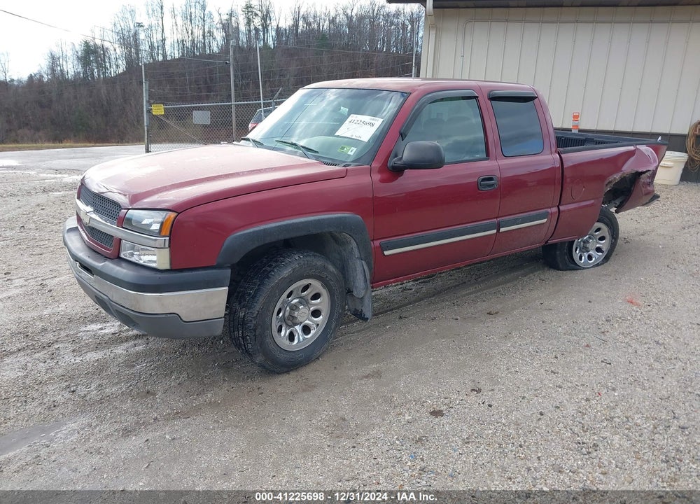 2004 CHEVROLET SILVERADO 1500 Z71 VIN: 1GCEK19T54E282020