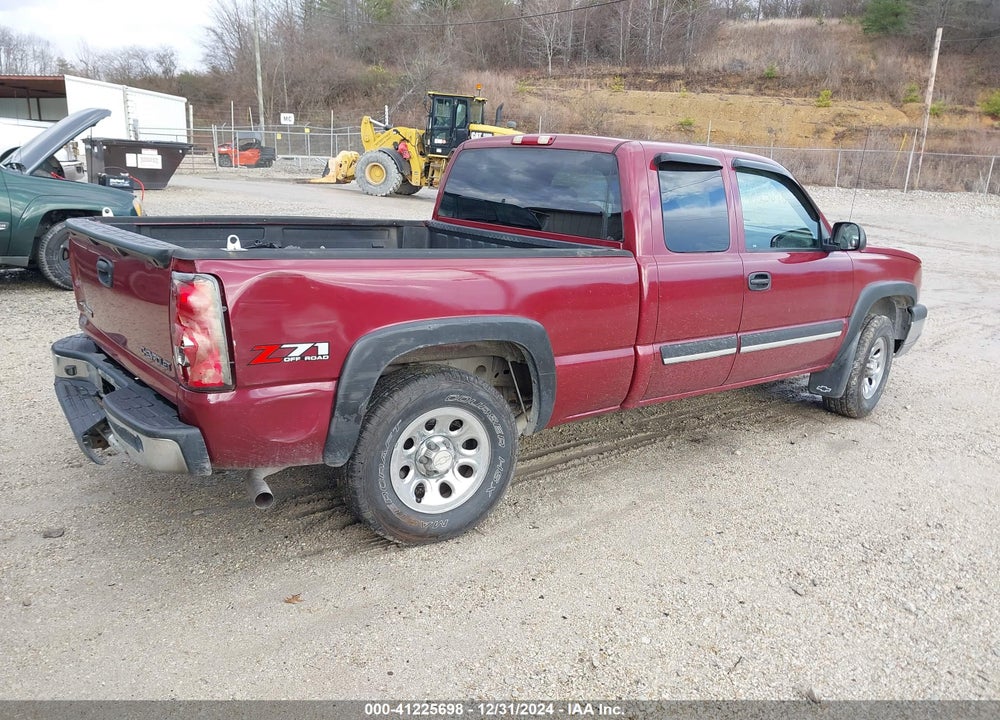 2004 CHEVROLET SILVERADO 1500 Z71 VIN: 1GCEK19T54E282020