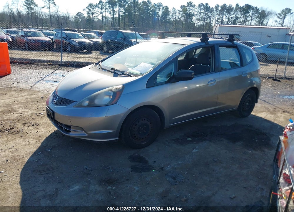 2010 HONDA FIT VIN: JHMGE8H22AS002812