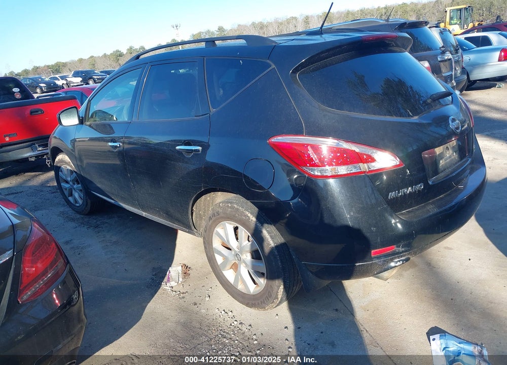 2014 NISSAN MURANO SL VIN: JN8AZ1MU1EW407850