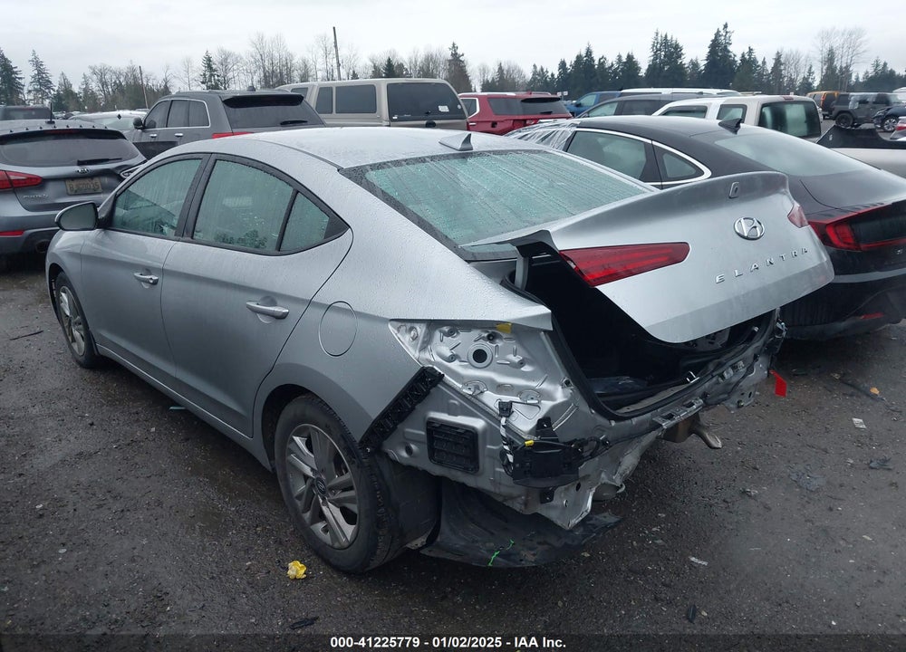 2020 HYUNDAI ELANTRA SEL VIN: KMHD84LF8LU072994