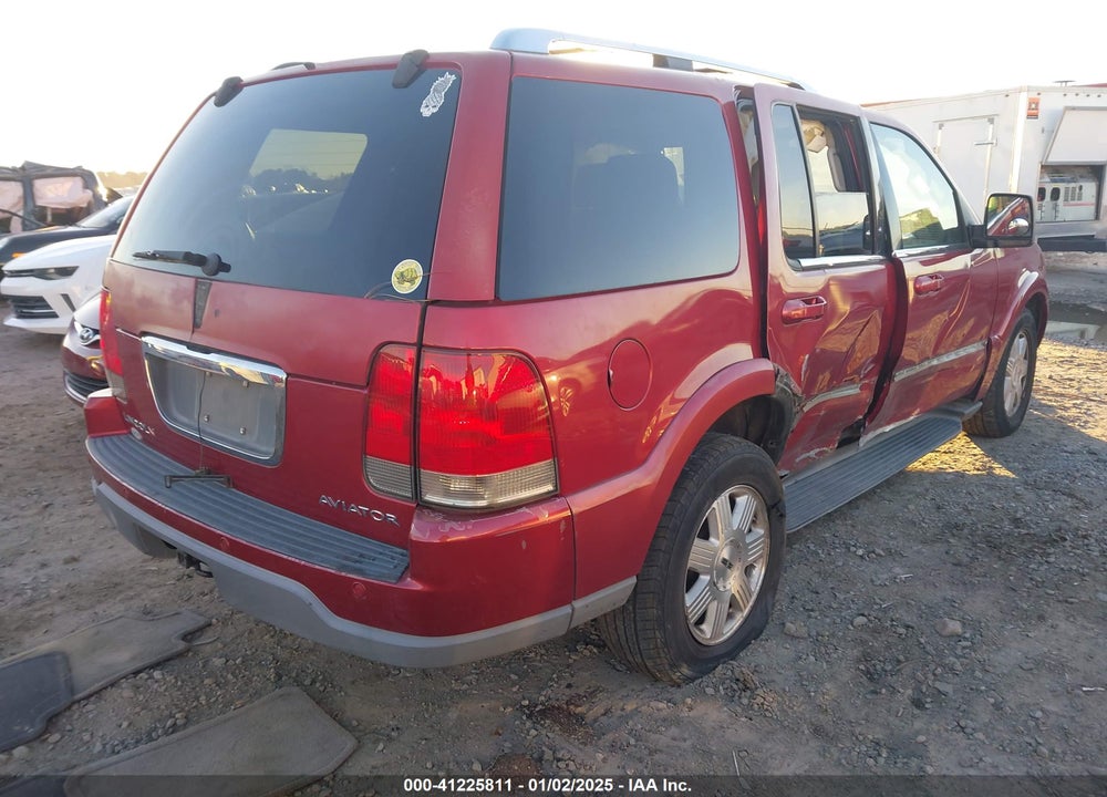 2005 LINCOLN AVIATOR VIN: 5LMEU88H55ZJ26935