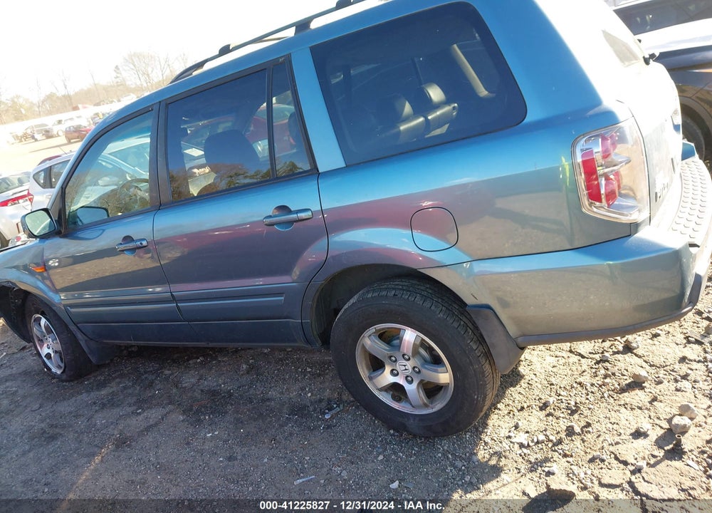 2007 HONDA PILOT EX-L VIN: 5FNYF28577B014681