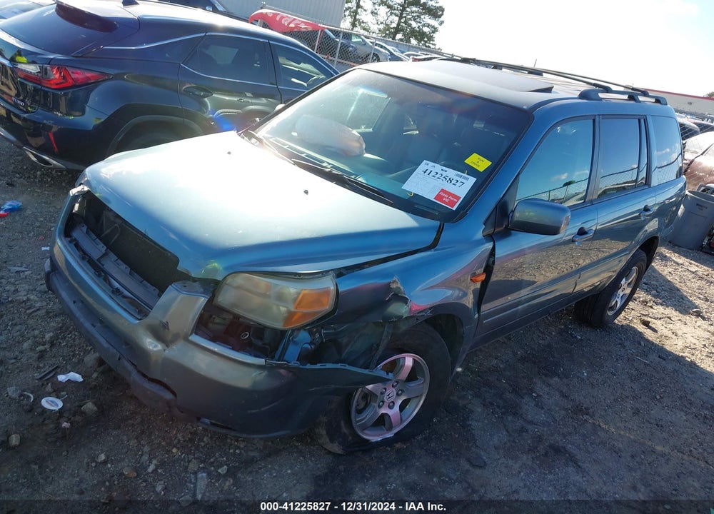 2007 HONDA PILOT EX-L VIN: 5FNYF28577B014681