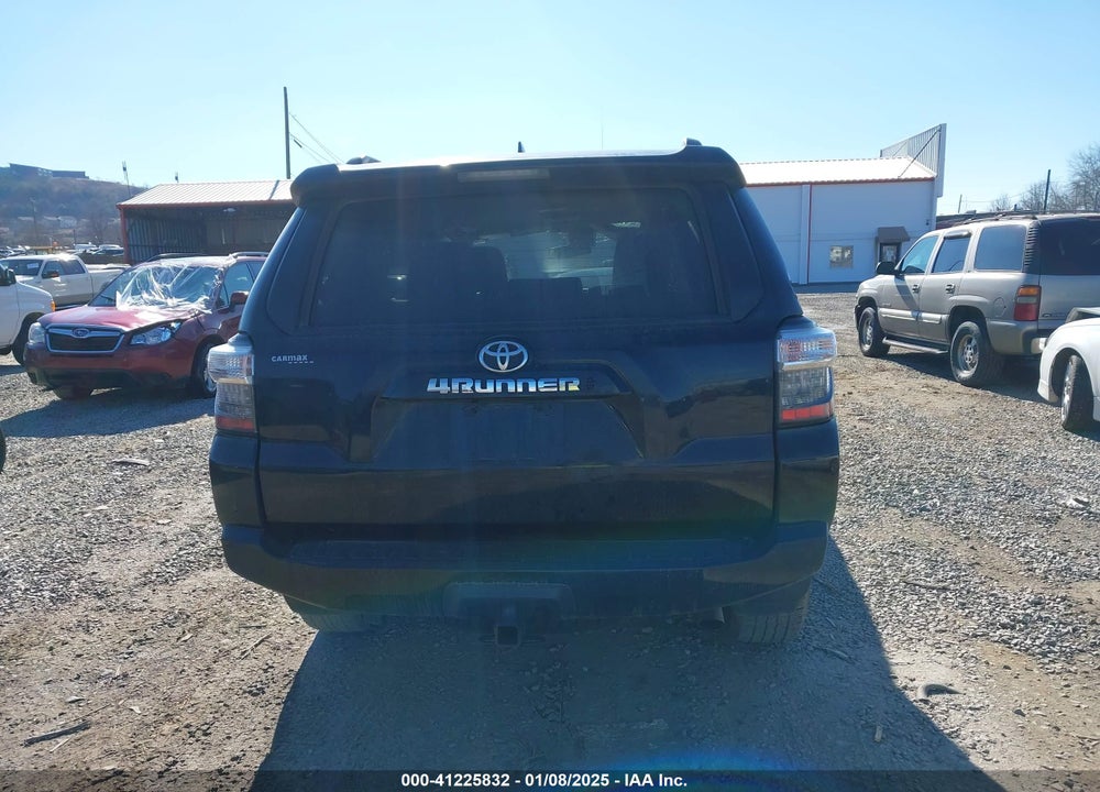 2022 TOYOTA 4RUNNER VIN: JTEMU5JR1N6018782