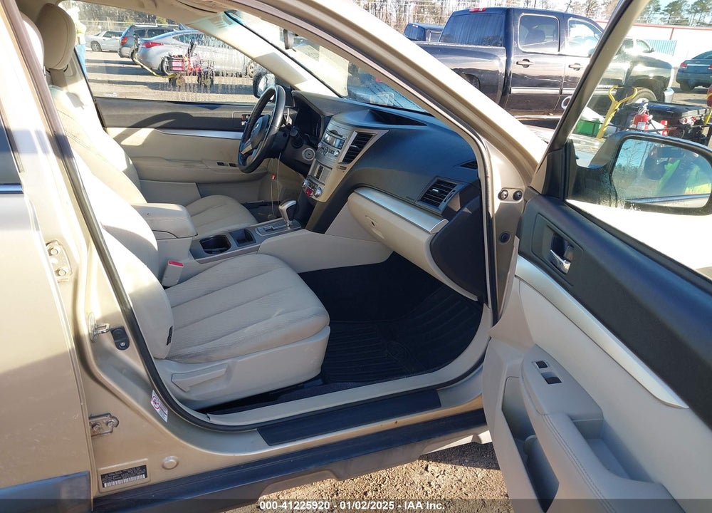 2010 SUBARU OUTBACK 2.5I PREMIUM VIN: 4S4BRBBC3A3355385