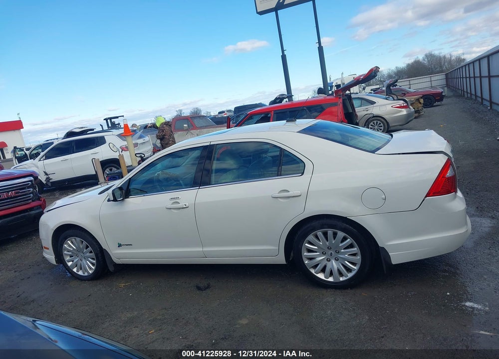 2012 FORD FUSION HYBRID VIN: 3FADP0L39CR222176