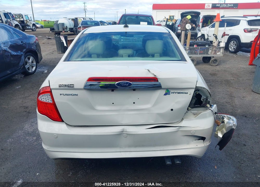 2012 FORD FUSION HYBRID VIN: 3FADP0L39CR222176