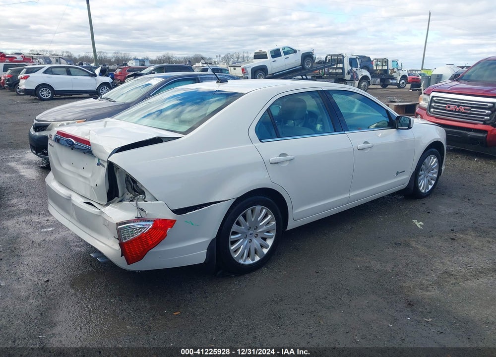 2012 FORD FUSION HYBRID VIN: 3FADP0L39CR222176