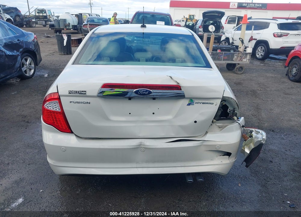 2012 FORD FUSION HYBRID VIN: 3FADP0L39CR222176